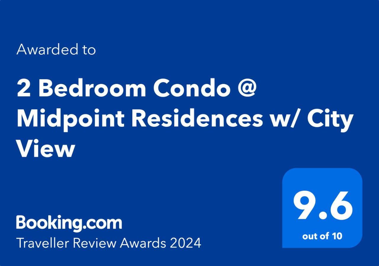 2 Bedroom Condo @ Midpoint Residences W/ City View Mandaue Eksteriør billede